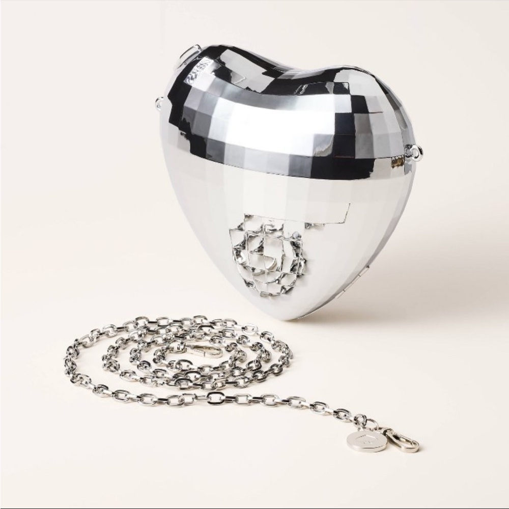 ♠️ KATE SPADE x TARGET | Metal Heart Disco Bag